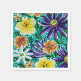 Vår Mountain Fält Collection Papper Napkins Pappersservett