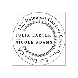 Vår Mustard Gult Lila Skuggblomma Bröllop Stämpel