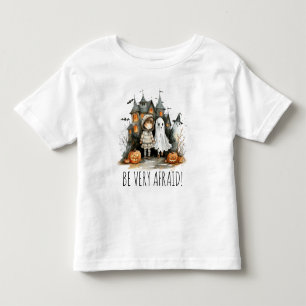 Var mycket rädd - hemsökt fel i kostymen t shirt