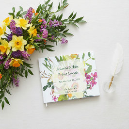 Vår narcissbukett bröllop   gästböcker