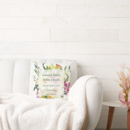 Vår narcissbukett bröllop  kudde