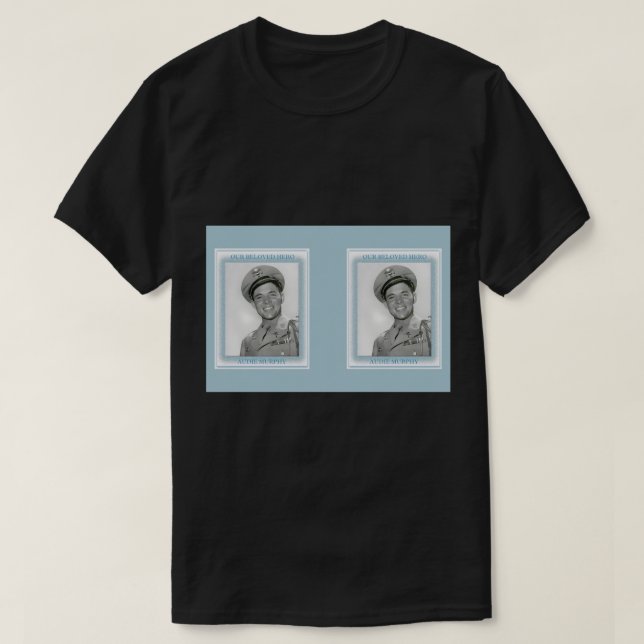 Vår närmaste hjälte - Audie Murphy Hardcover Journ T Shirt (Design framsida)