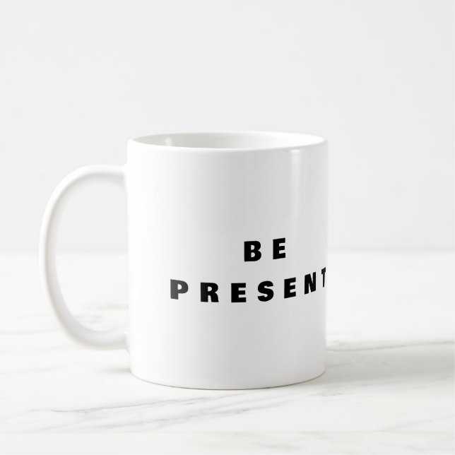 Var närvarande - Mindful kaffemugge Kaffemugg (Vänster)
