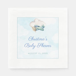 Vår nästa babyvisningsprogram för Äventyr-temat Pappersservett