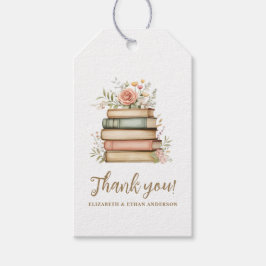 Vår nästa kapitel Storybook Baby Shower-Tack Presentetikett