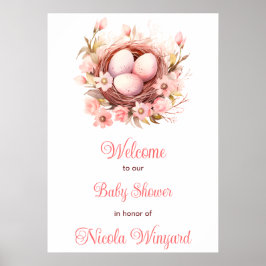 Vår: Nest Baby Shower Poster