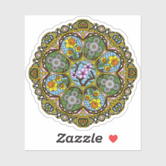 Vår Nouveau Contour Sticker Klistermärken