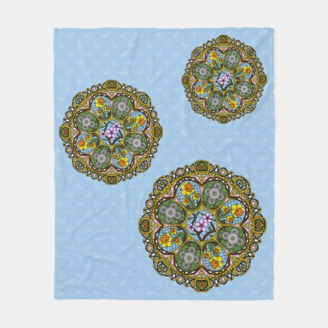 Vår Nouveau Fleece Blanket (Framsidan)