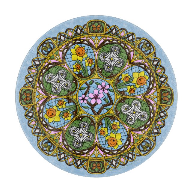 Vår Nouveau Glass Clearing Board (Framsidan)