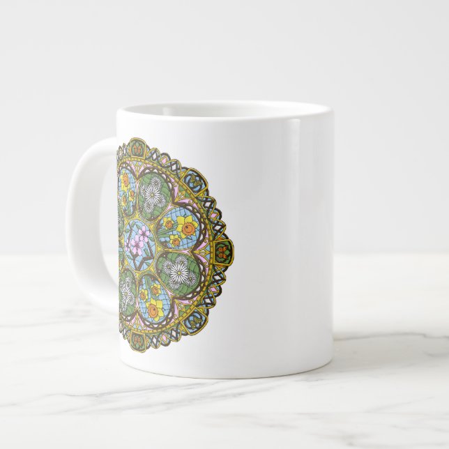 Vår Nouveau Specialty Mugg Jumbo Mugg (Framsida vänster)