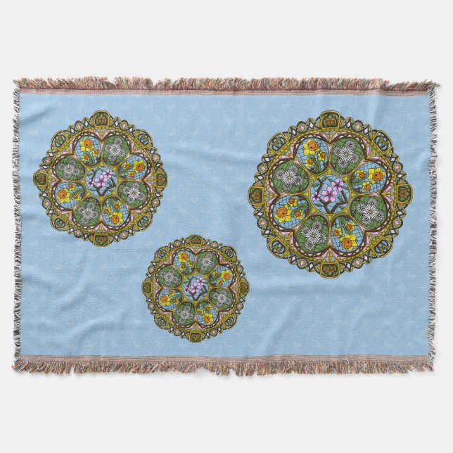 Vår Nouveau Throw Blanket Mysfilt (Framsidan)