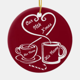 Vår Nth jul Julgransprydnad Keramik