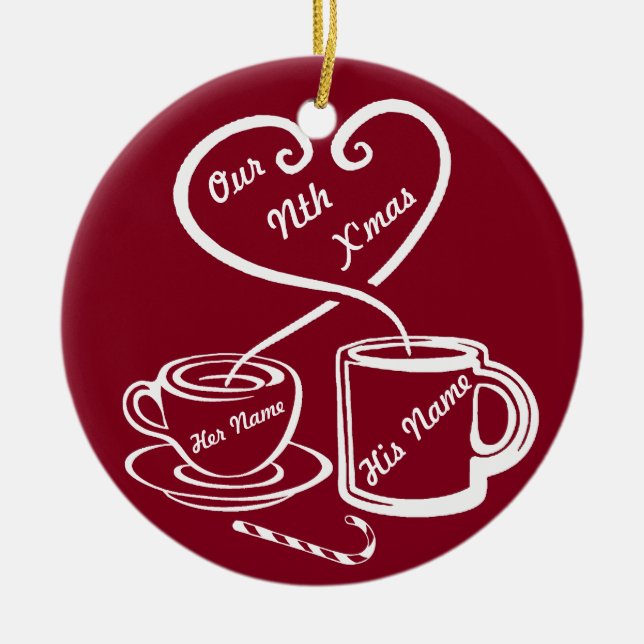 Vår Nth jul Julgransprydnad Keramik (Framsidan)