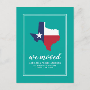 Vår Ny adress i Texas Vykort