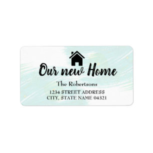 Vår nya hemetikett adressetikett