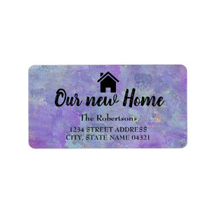 Vår nya hemetikett adressetikett