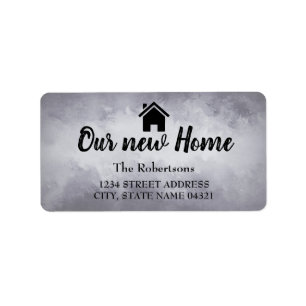 Vår nya hemetikett adressetikett