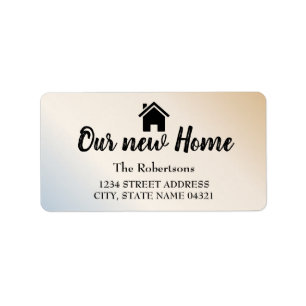 Vår nya hemetikett adressetikett