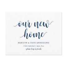 Vår nya hemsida Adress, Flytta annonsering