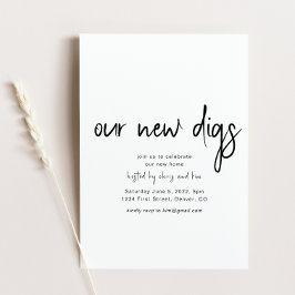 Vår nya inbjudan till Gräver Houseuppvärmningspart