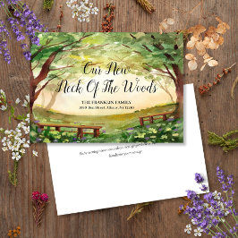 Vår nya Nacke vid Skogen nya Adress i