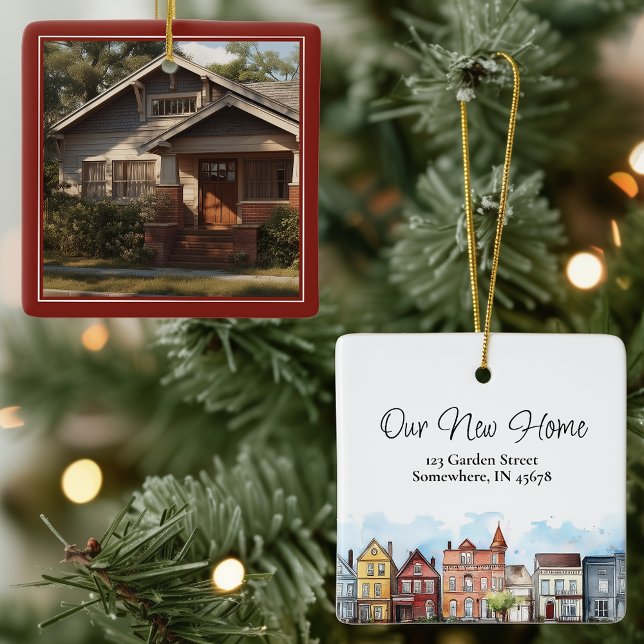 Vår nya prydnadsartikel i hemmet julgransprydnad keramik (Skapare uppladdad)