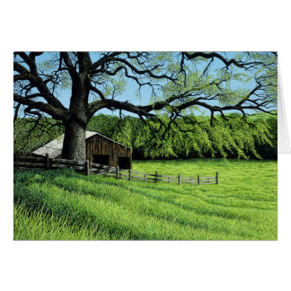 Vår Oak Hälsningskort