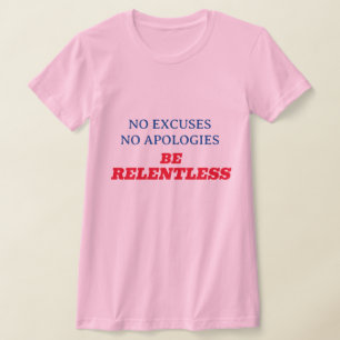 Var oberoende Rosa T-Shirt