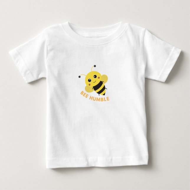 Var ödmjuk söt baby bee t-shirt (Framsida)