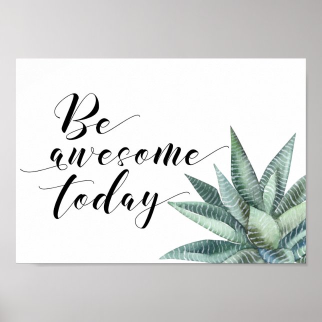Var oförskämd i dag att poster motivation (Framsidan)