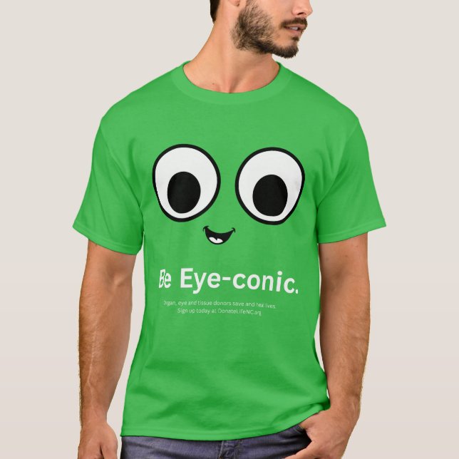 Var ÖGON-framträdande T Shirt (Framsida)