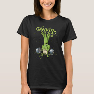 Vår Onion Gym Weight Training Vegan Gains T Shirt