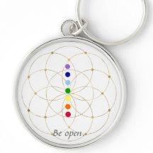 Var öppen Chakra & Seeds of Life