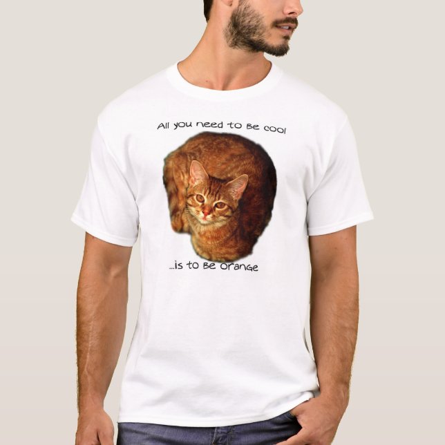 var orange t shirt (Framsida)