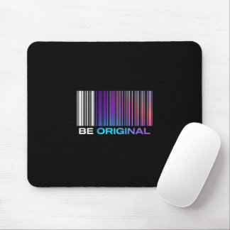 Var Originell – Holografisk Streckkod-Inspirerad Musmatta