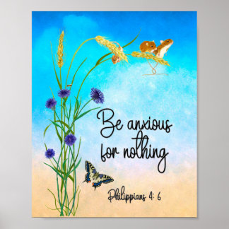 Var orolig för ingenting filippinier 4:6 Poster