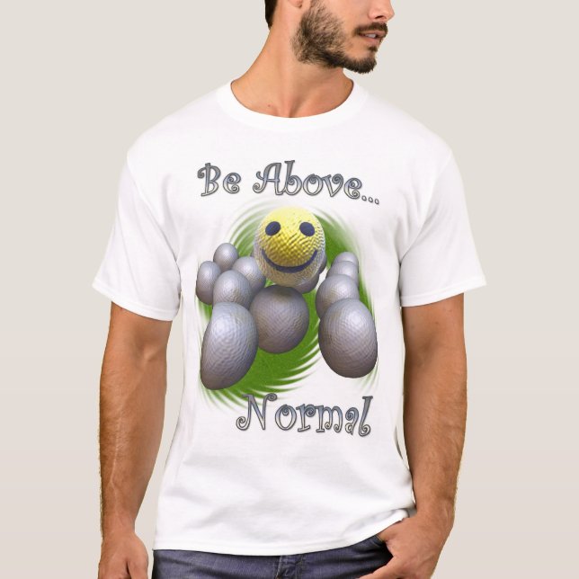 Var ovanför det normala tee (Framsida)