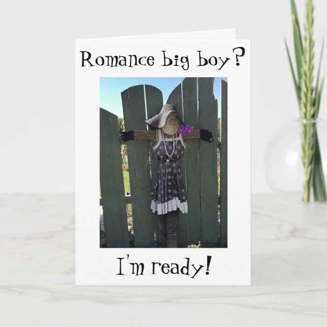 "VAR PÅ DIG ÄR DET JAG ÄR" KVINNLIG FÅGELSKRÄMMA KORT (Framsida)