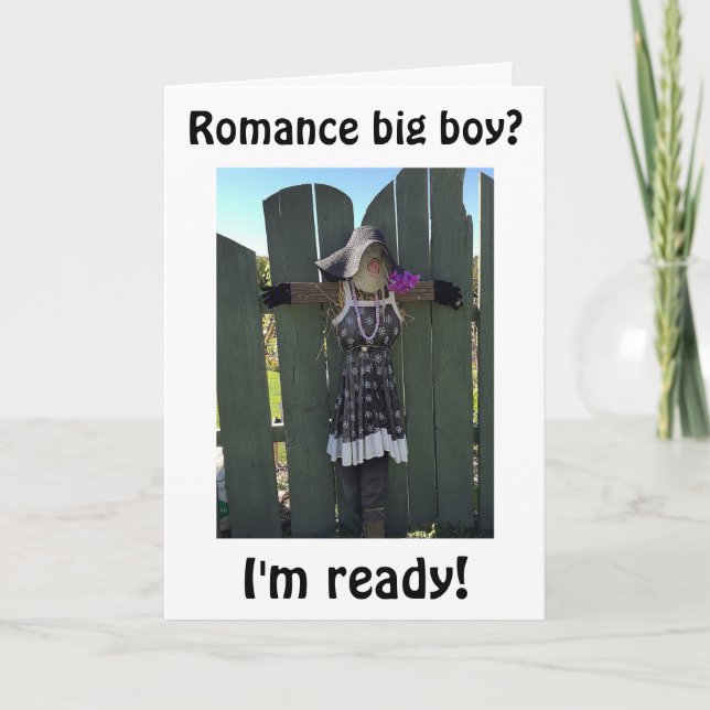 "VAR PÅ DIG ÄR DET JAG ÄR" KVINNLIG FÅGELSKRÄMMA KORT (Framsida)