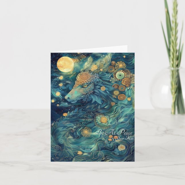 Var på fredskassakort tack kort (Framsida)