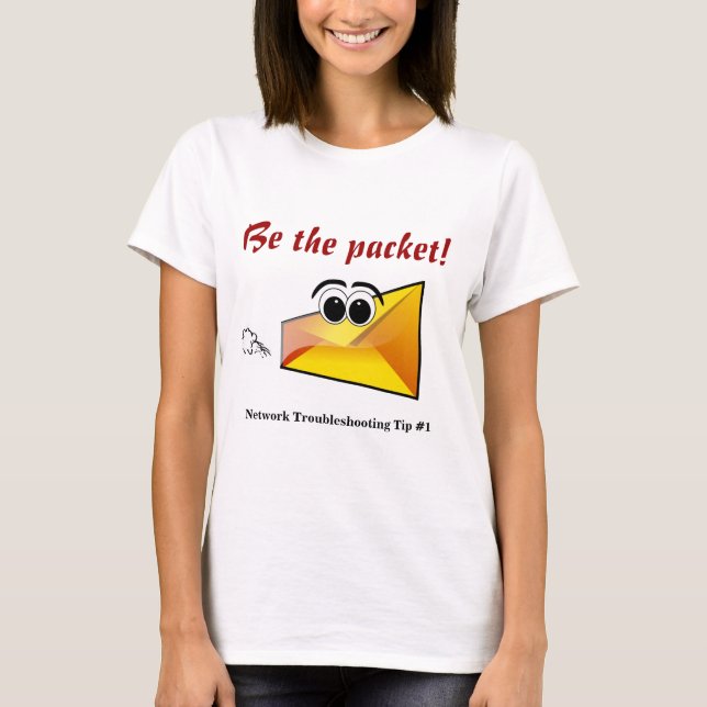 Var paketet! t shirt (Framsida)