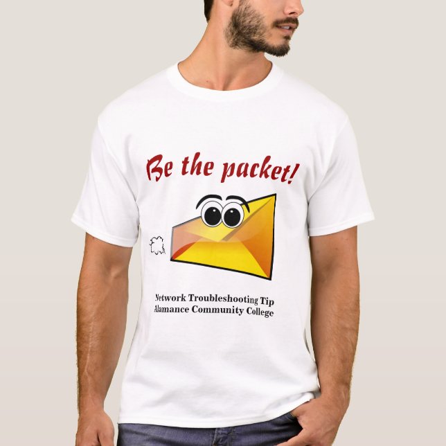 Var paketet! tee (Framsida)