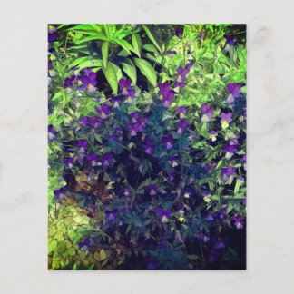 Vår pansy johnny hoppar över blommor papper