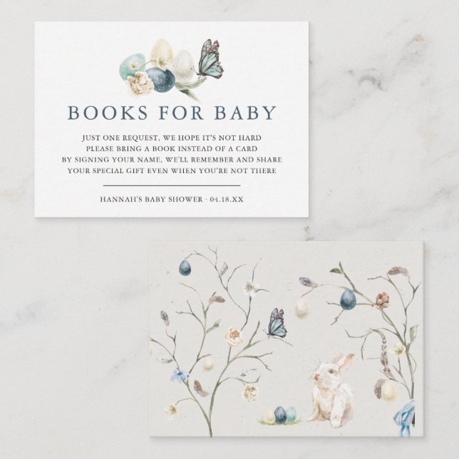 Vår Påsk Baby | Kort för Bok-begäran om hölje (Fram/baksida)