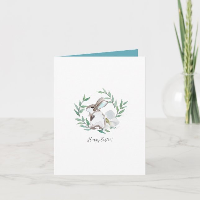 Vår Påskhare-födelsedagskort Helgkort (Framsida)