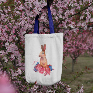 Vår Påskhare Personlig Tote Bag Tygkasse