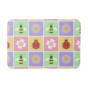 Vår Patches Bath Mat Badrumsmatta