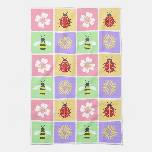 Vår Patches Kitchen Towel Kökshandduk (Vertikal)