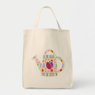 Vår Patches Tote Bag Tygkasse