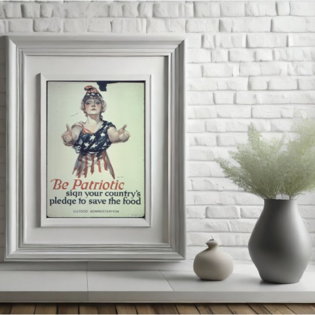 Var patriotisk Poster (Skapare uppladdad)